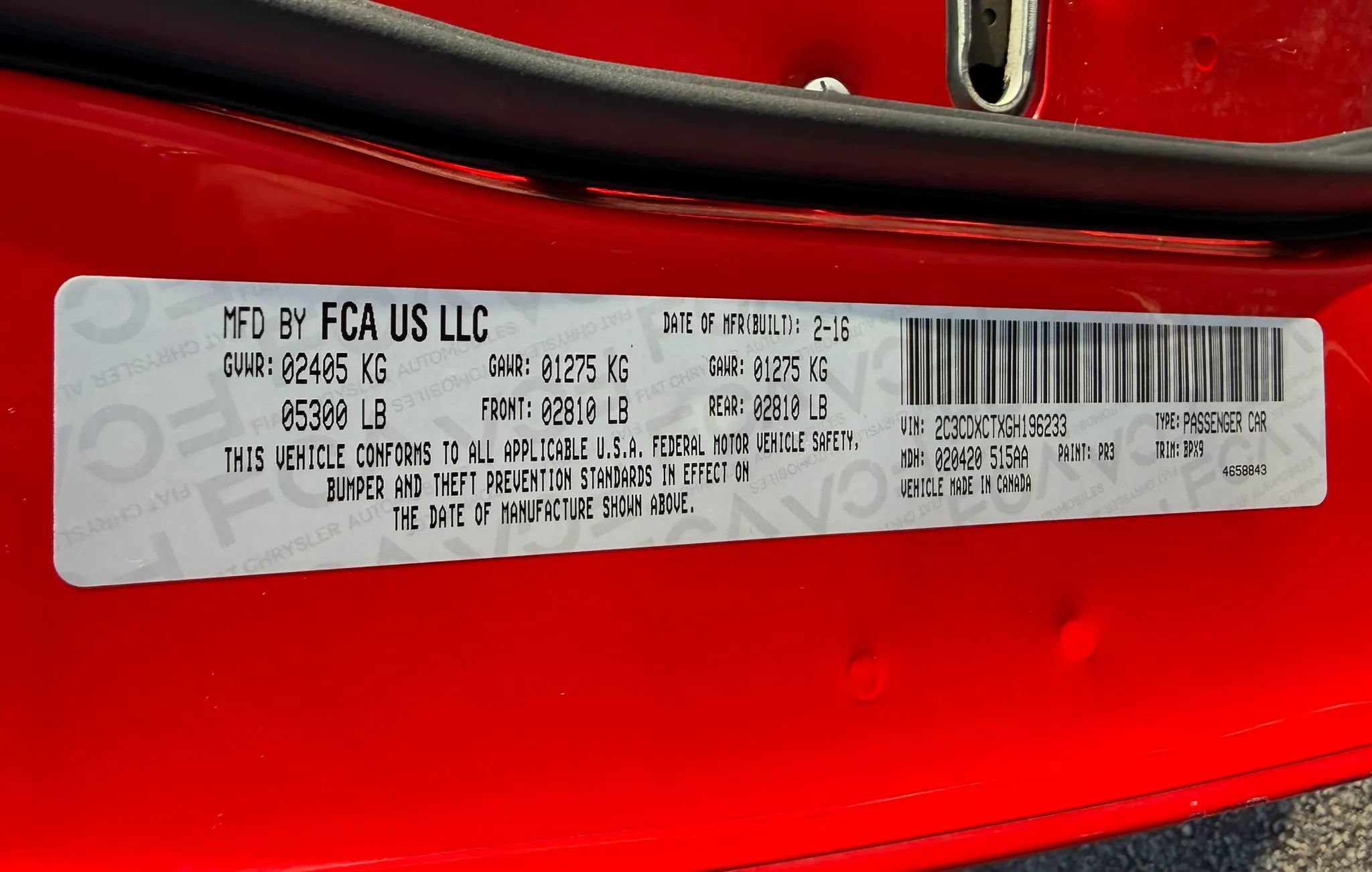 Used 2016 Dodge Charger R/T RWD image 69
