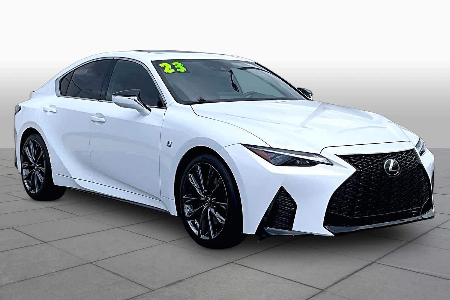 Used 2023 Lexus IS 350 F Sport w/ Accessory Package 2 RWD image 3