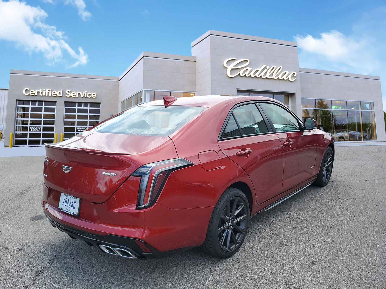 Used 2025 Cadillac CT4 V w/ Cold Weather Package AWD/4WD image 3