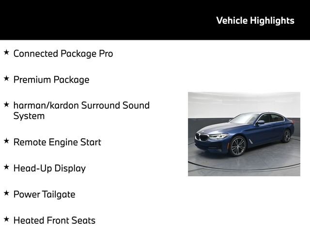 Used 2023 BMW 530i w/ Premium Package RWD image 5
