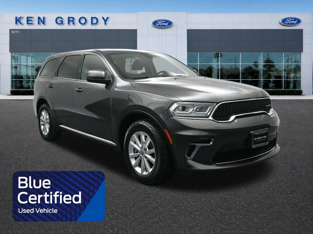 Used 2021 Dodge Durango SXT w/ 3rd Row Seating Group RWD image 1