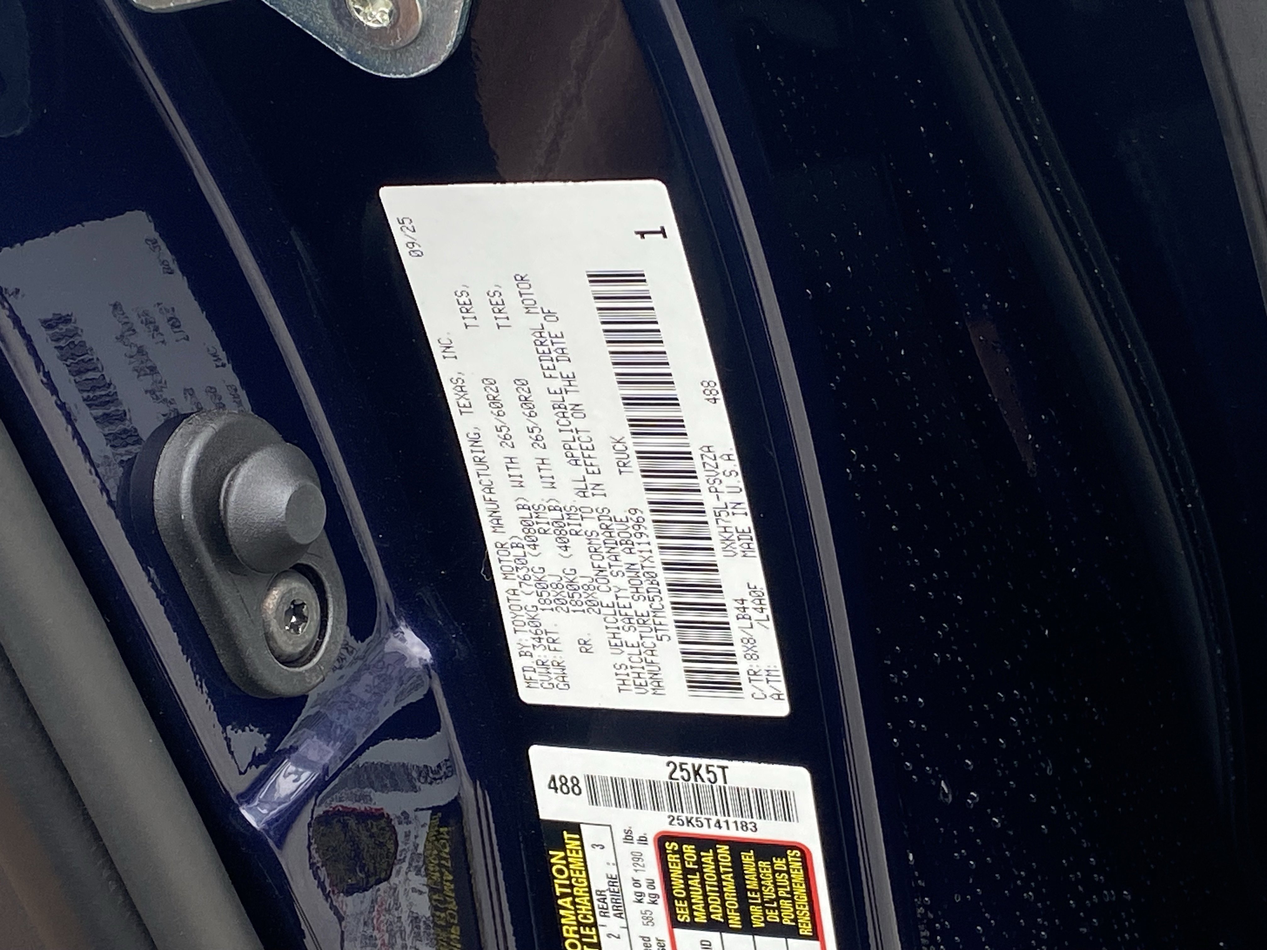 New 2026 Toyota Tundra 1794 Edition image 21