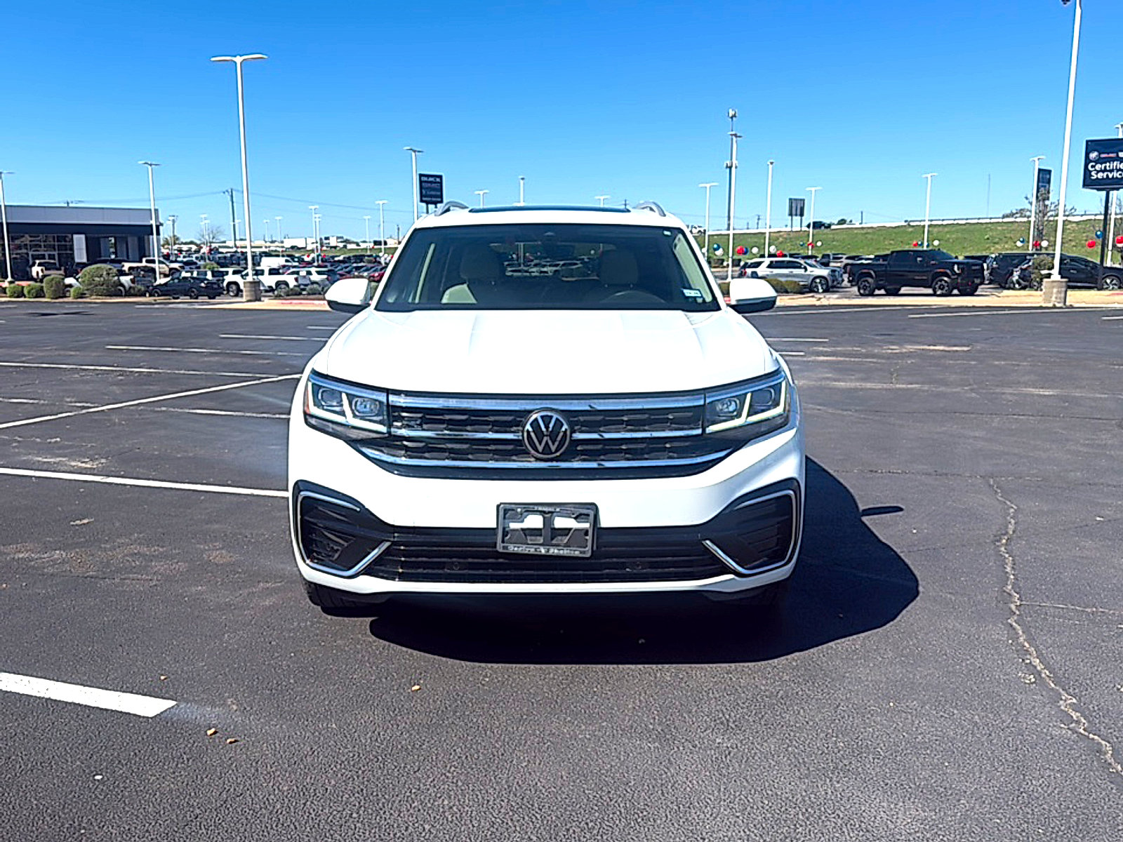 Used 2021 Volkswagen Atlas SEL R-Line image 3