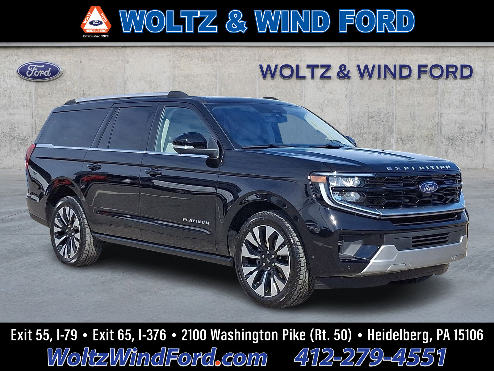 Certified 2025 Ford Expedition Max Platinum w/ Driver's Package