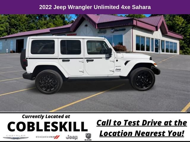Used 2022 Jeep Wrangler Unlimited Sahara AWD/4WD image 3
