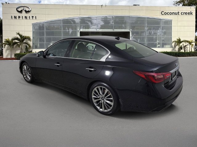 Used 2023 INFINITI Q50 Luxe w/ Cargo Package RWD image 3