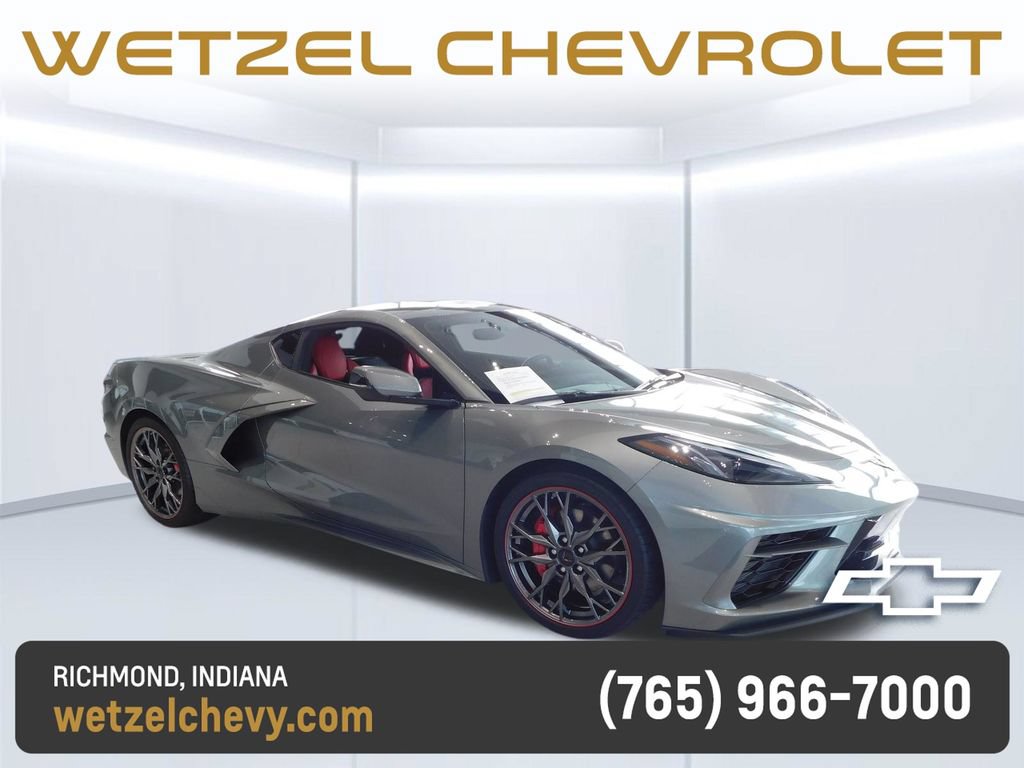 Certified 2024 Chevrolet Corvette Stingray Premium Cpe w/ Battery Protection Package RWD image 1