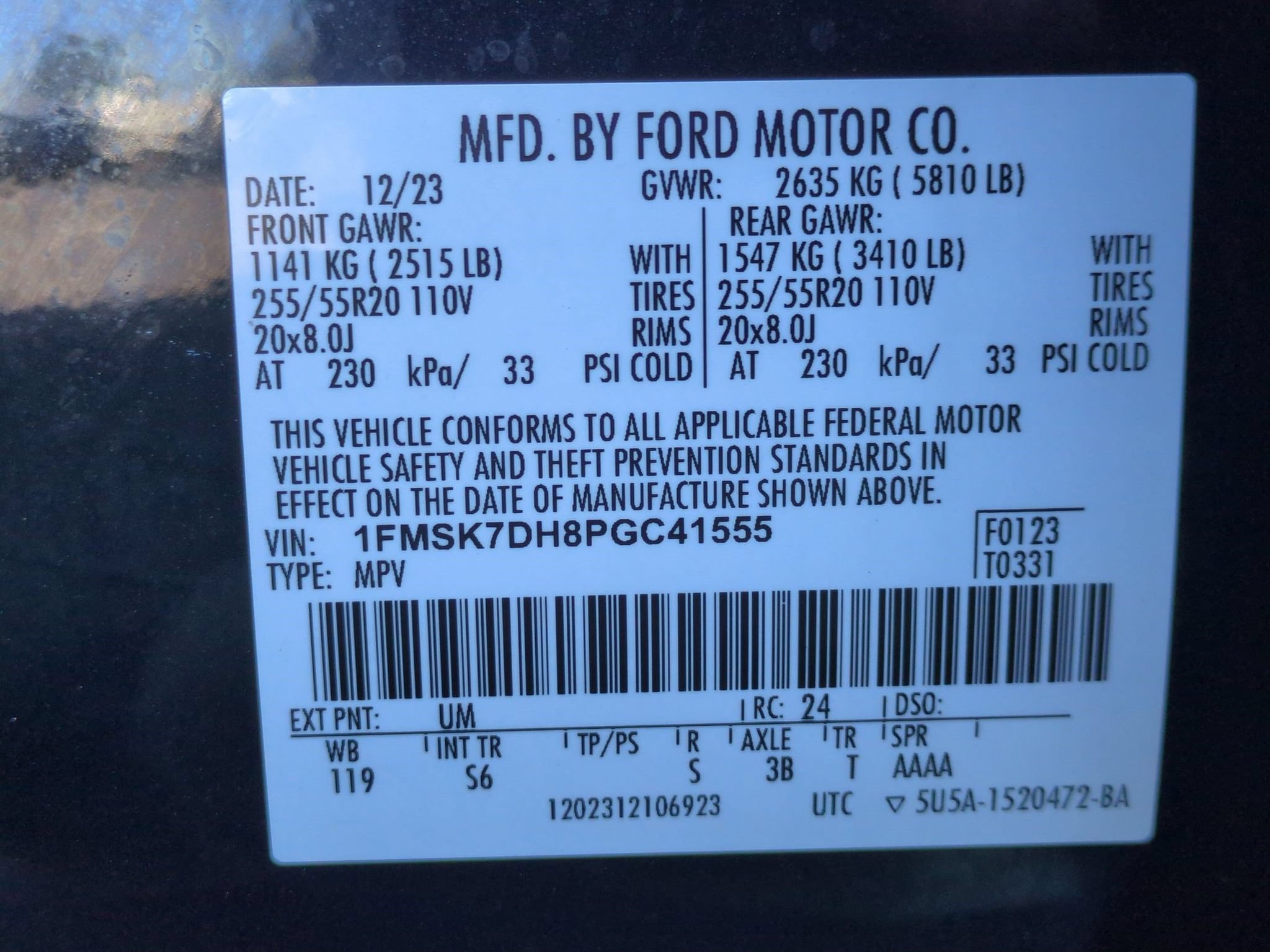 Used 2023 Ford Explorer XLT w/ Equipment Group 202A RWD image 29