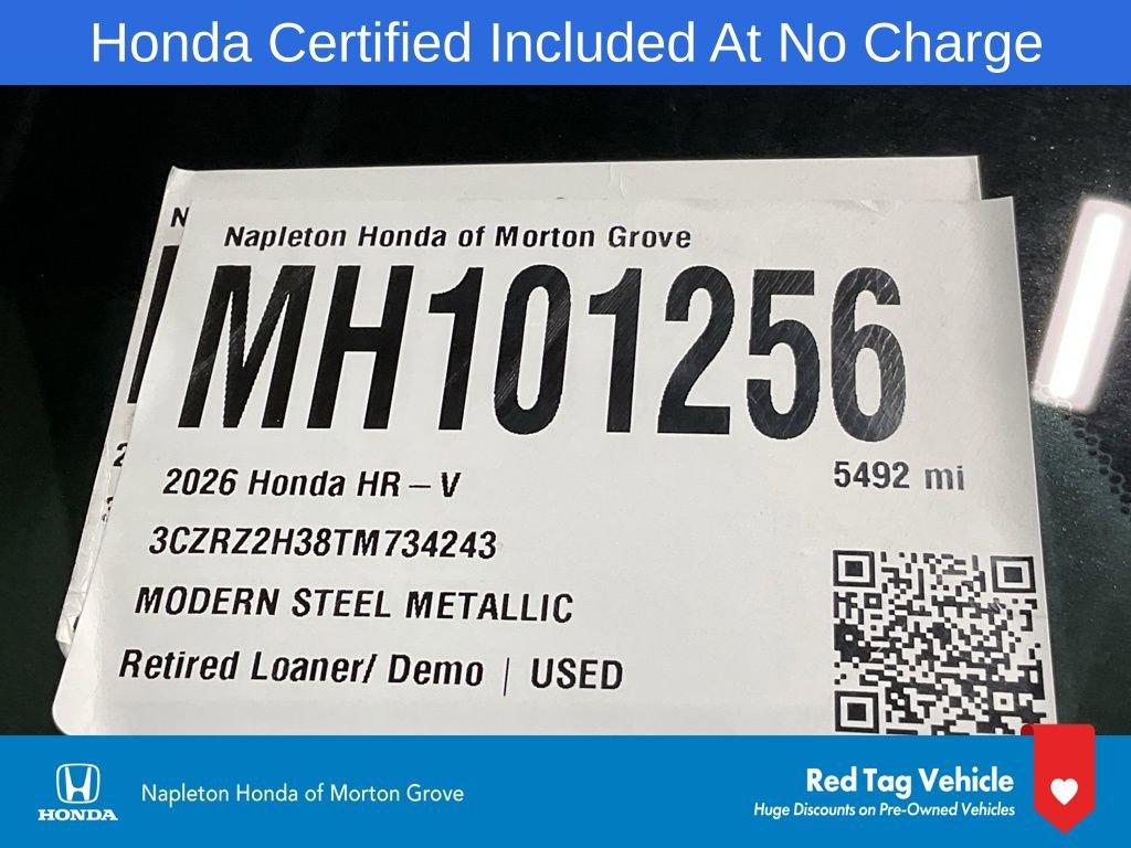 Certified 2026 Honda HR-V LX image 35