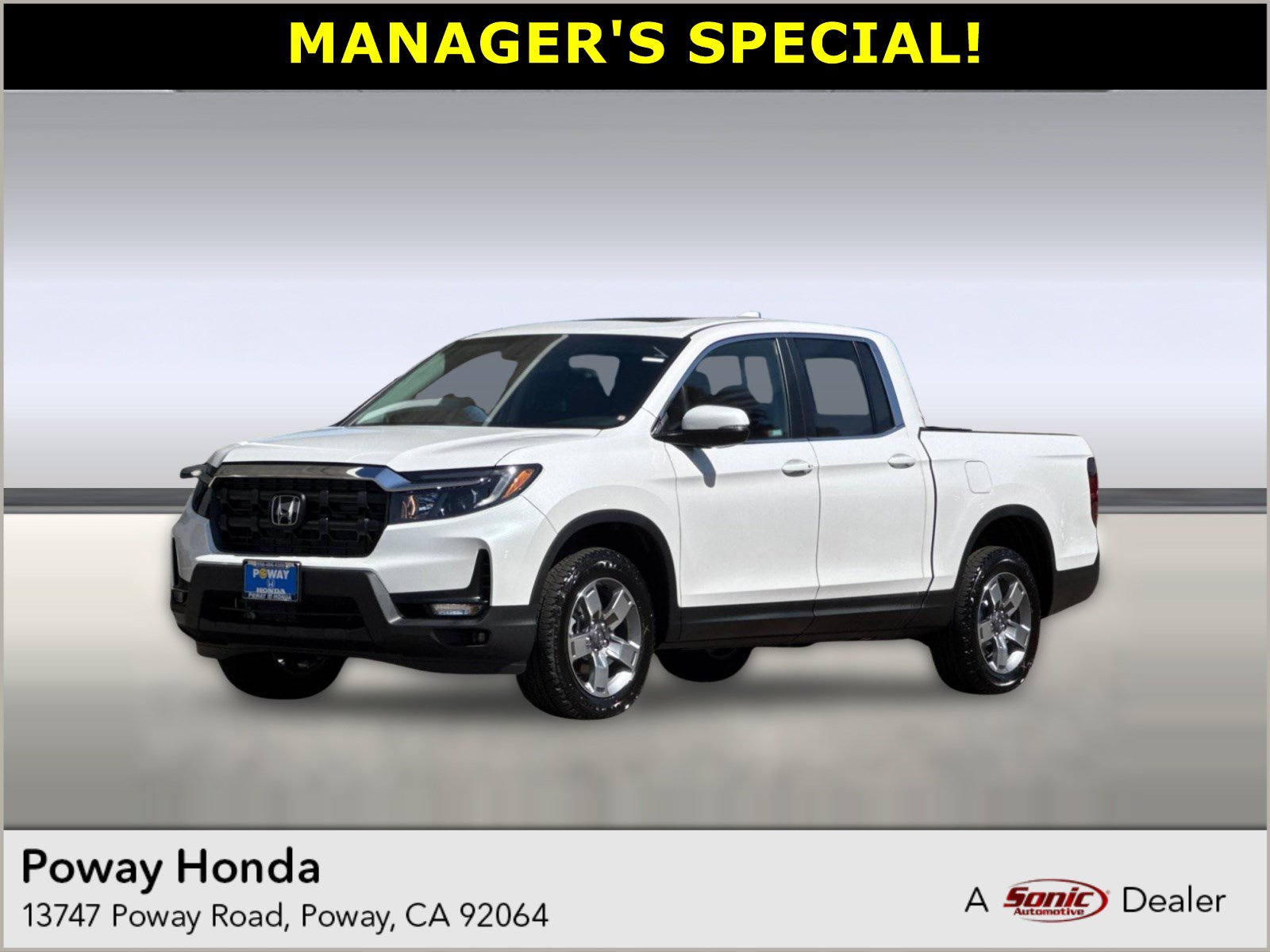 New 2026 Honda Ridgeline RTL image 1