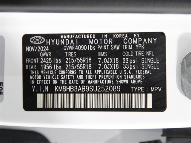 Certified 2025 Hyundai Kona SEL image 21