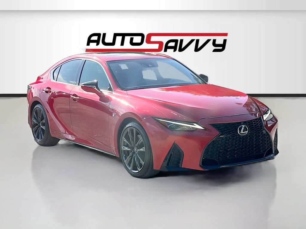 Used 2021 Lexus IS 350 F Sport w/ Navigation Package