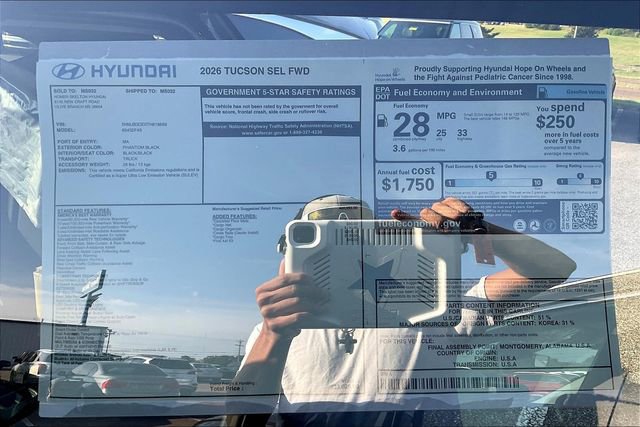 New 2026 Hyundai Tucson SEL image 13