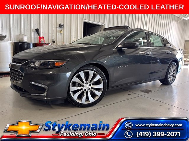 Used 2017 Chevrolet Malibu Premier w/ Premier Sun and Wheel Package FWD image 1