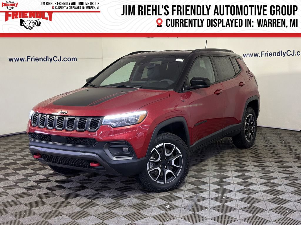 Used 2024 Jeep Compass Trailhawk w/ Trailhawk Elite Group AWD/4WD image 1