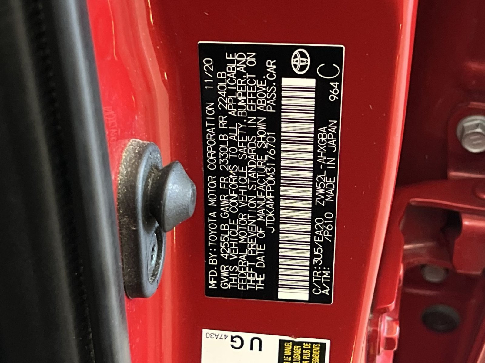 Used 2021 Toyota Prius Prime XLE w/ Carpet Mat Package (TMS) FWD image 39