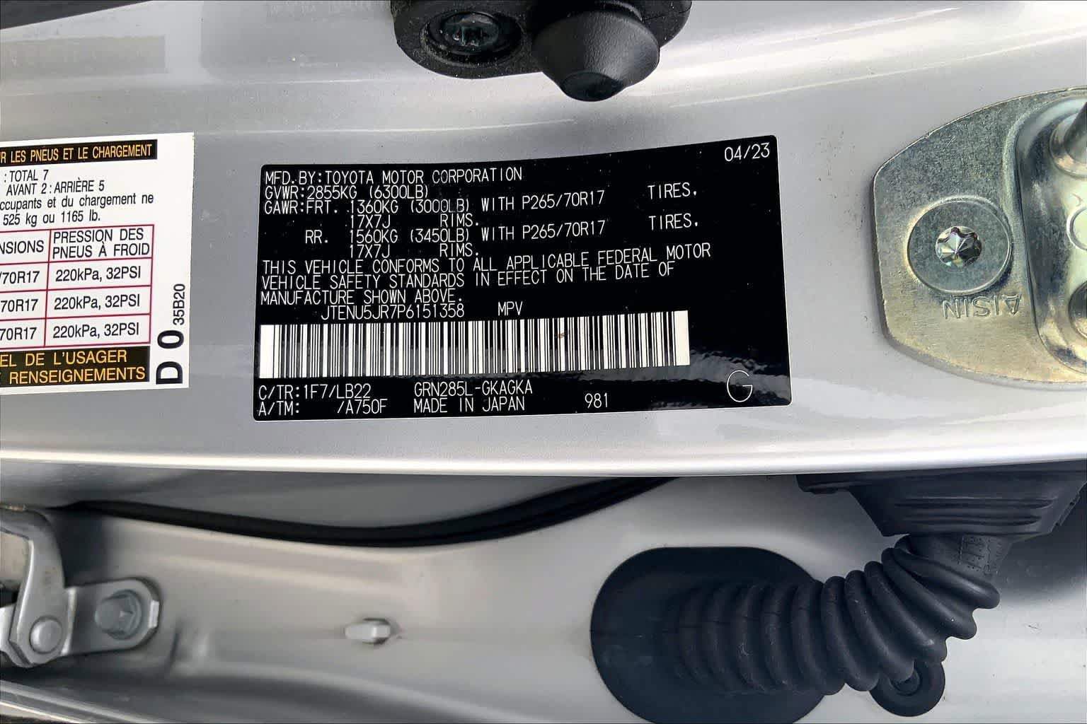 Used 2023 Toyota 4Runner SR5 Premium AWD/4WD image 21