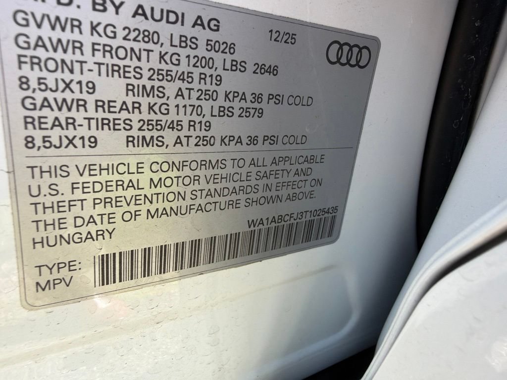 Certified 2026 Audi Q3 quattro 2.0T AWD/4WD image 13