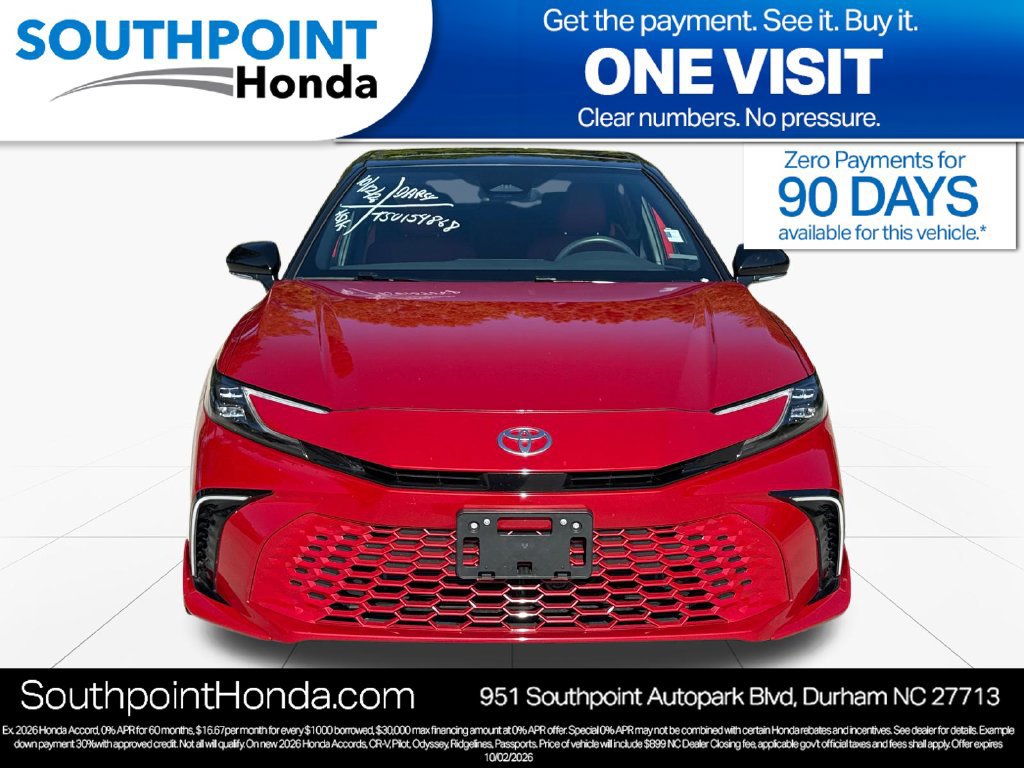 Used 2025 Toyota Camry XSE FWD image 2