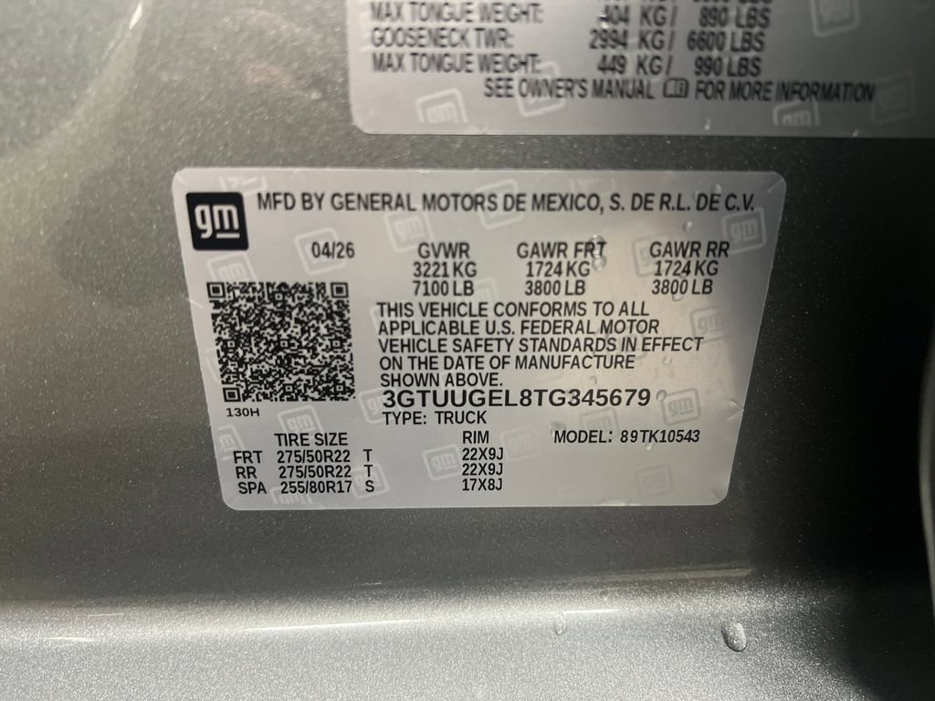 Certified 2026 GMC Sierra 1500 Denali w/ Denali Reserve Package AWD/4WD image 29