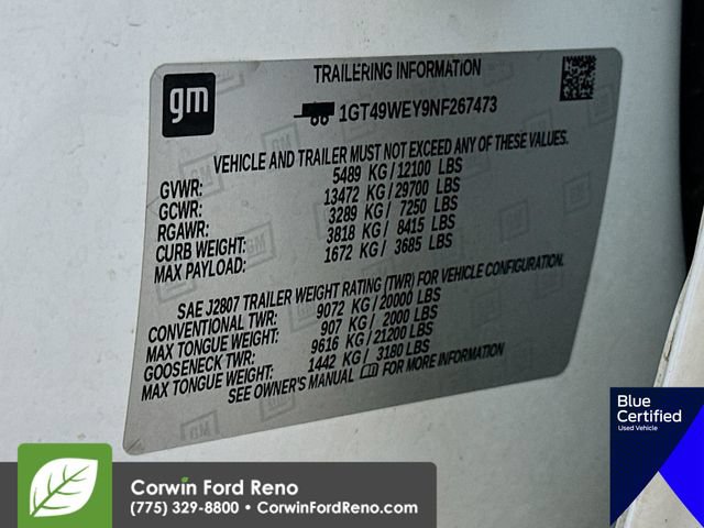 Used 2022 GMC Sierra 3500 Denali w/ Denali Ultimate Package AWD/4WD image 37