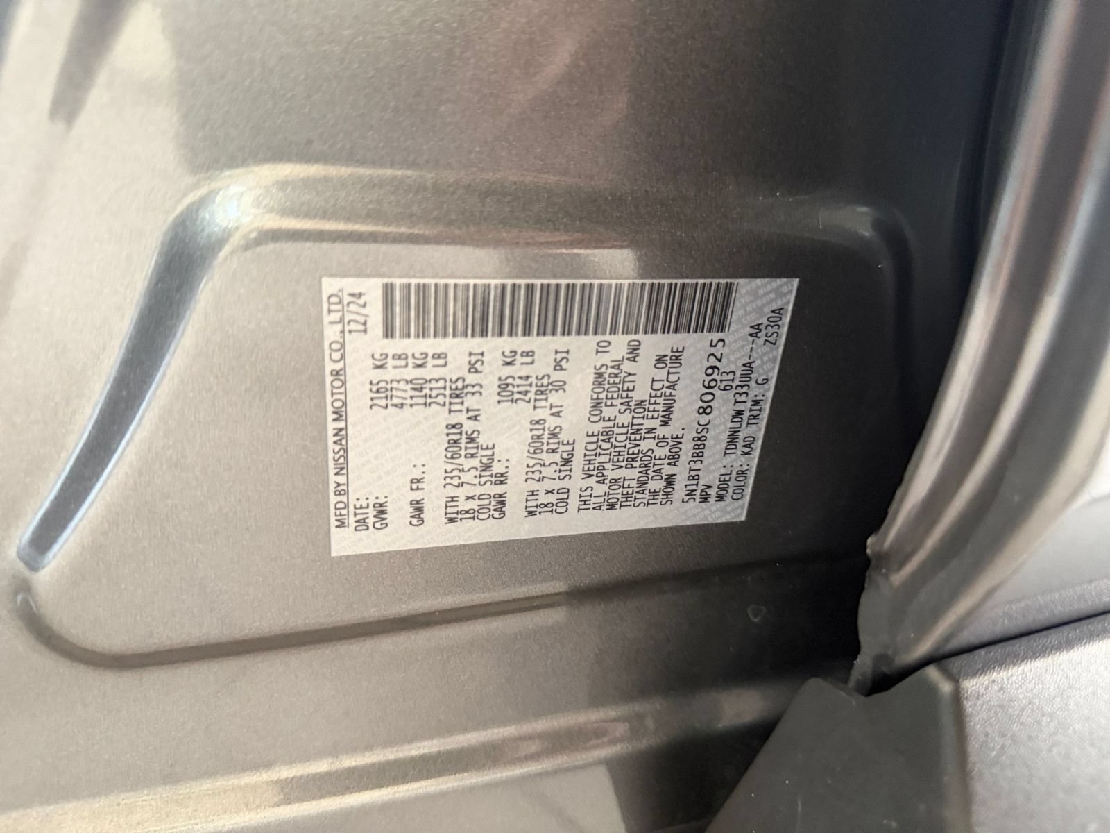Used 2025 Nissan Rogue SV AWD/4WD image 24