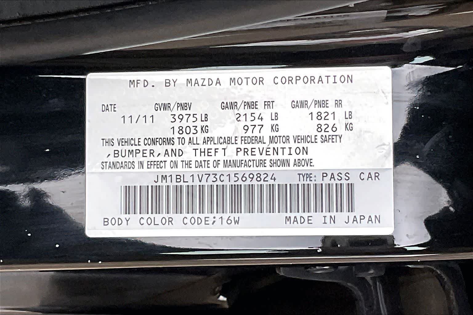Used 2012 MAZDA MAZDA3 i Touring FWD image 19
