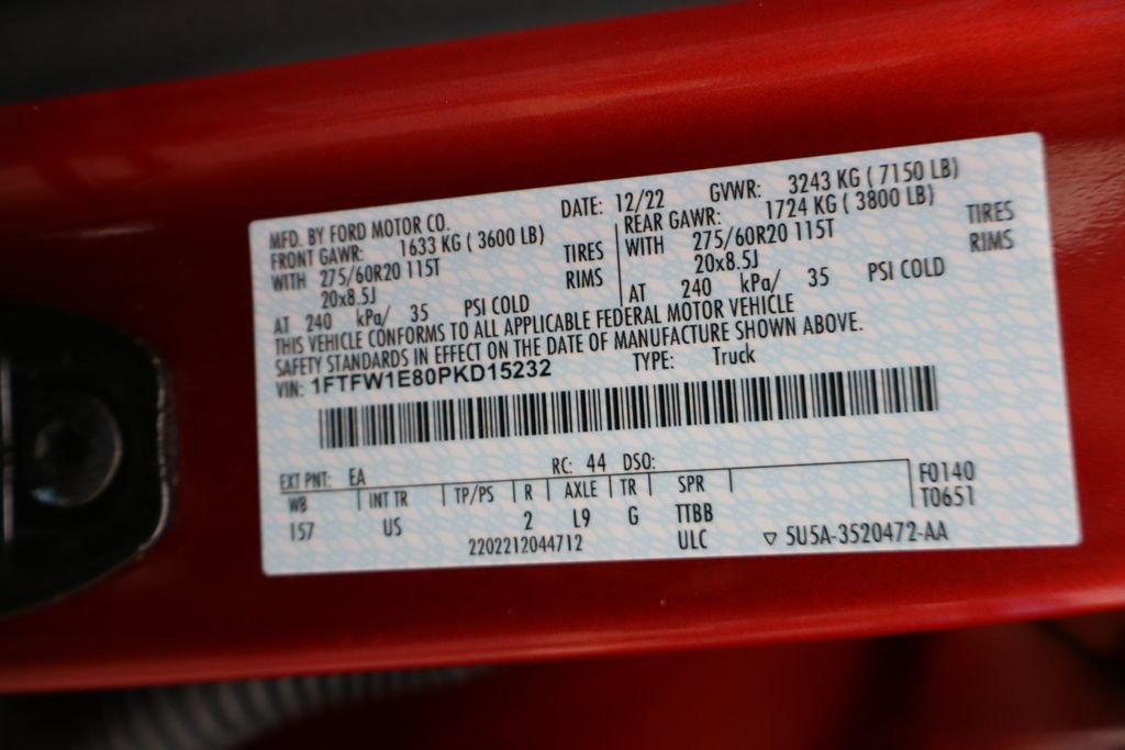 Used 2023 Ford F150 XLT w/ Equipment Group 302A High image 51