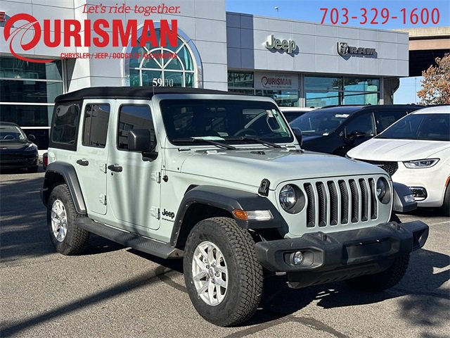 Certified 2023 Jeep Wrangler Sport S