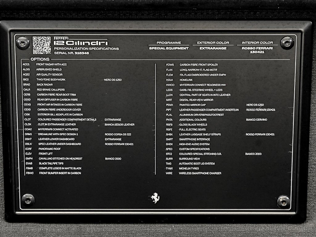 Certified 2025 Ferrari 12Cilindri image 35