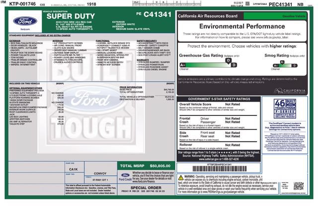 Used 2023 Ford F250 XL w/ Snow Plow/Camper Package AWD/4WD image 31