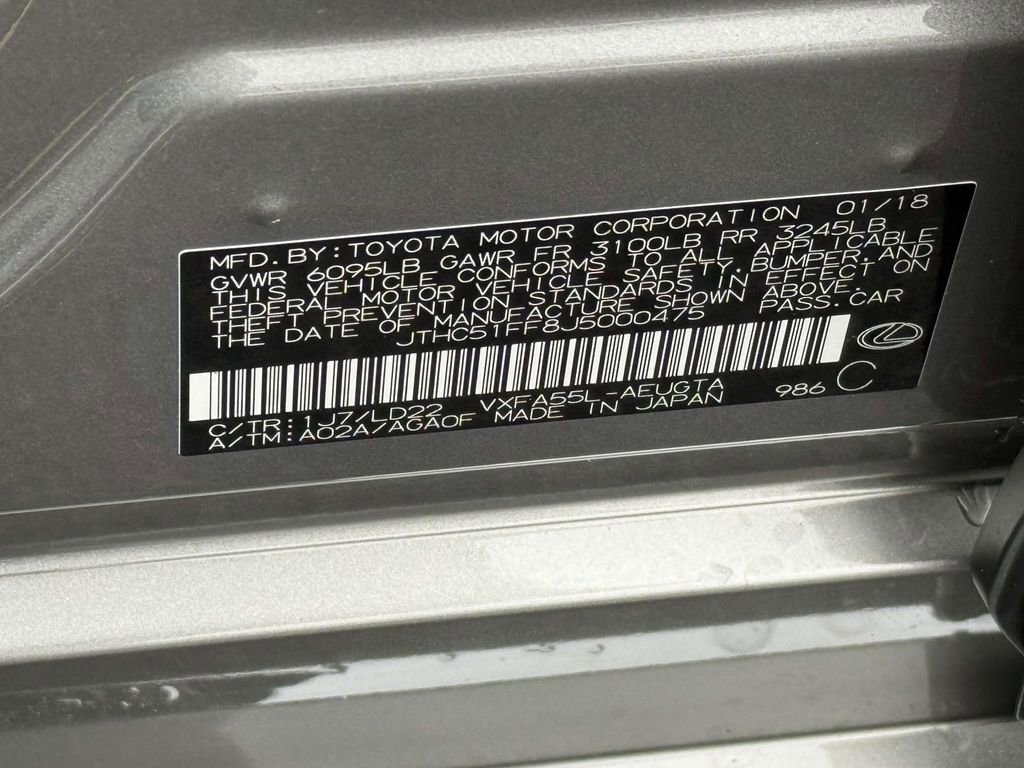 Used 2018 Lexus LS 500 AWD w/ Accessory Package (Z1) image 30