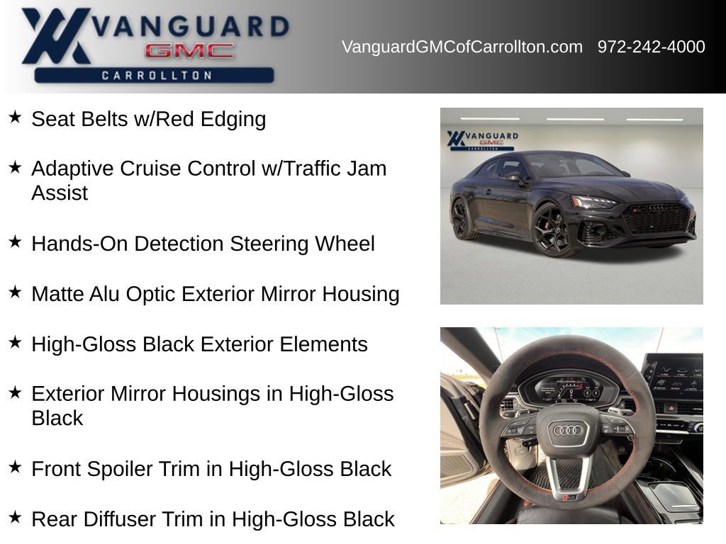 Used 2022 Audi RS 5 w/ RS Driver Assistance Package image 12