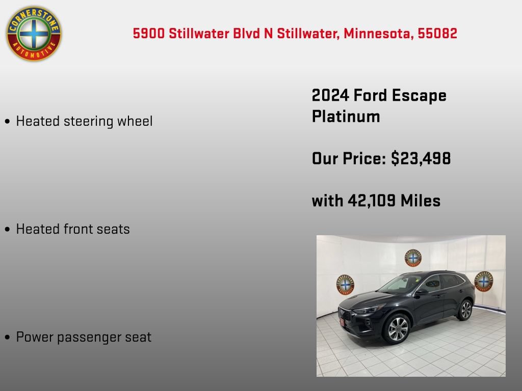 Used 2024 Ford Escape Platinum AWD/4WD image 15