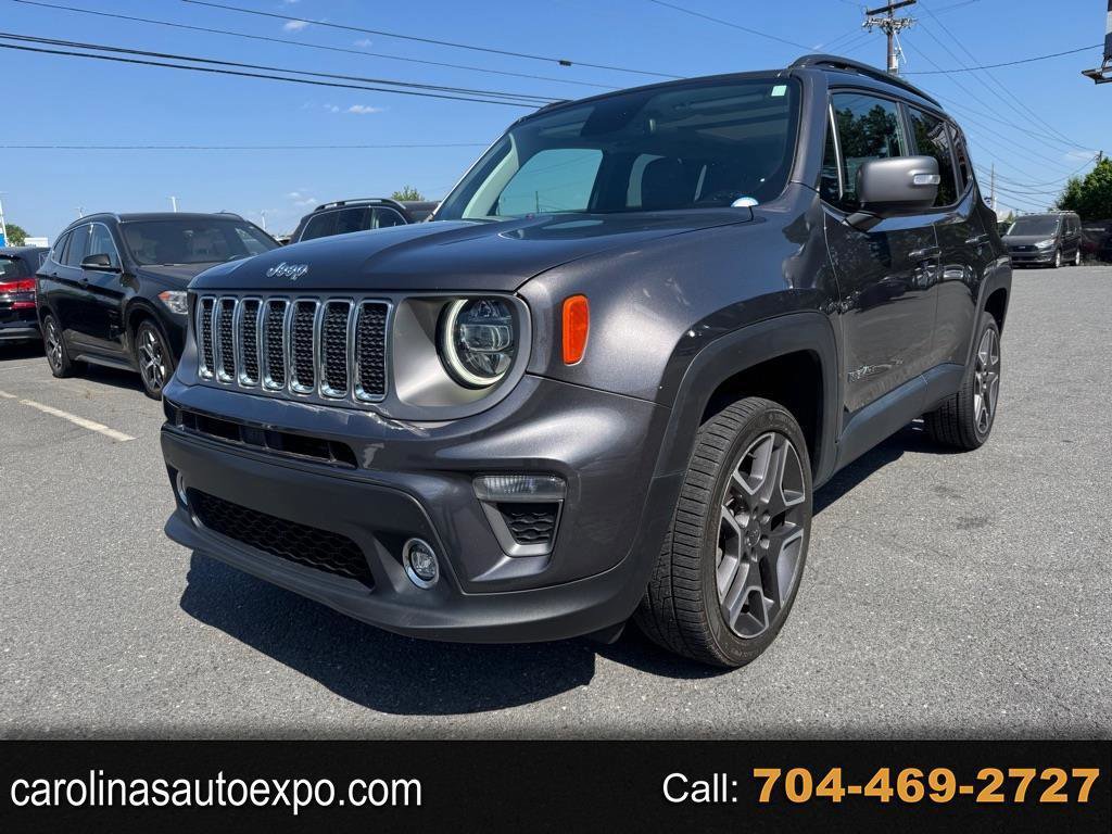 Used 2019 Jeep Renegade Limited w/ UConnect 8.4 Nav Group AWD/4WD image 1