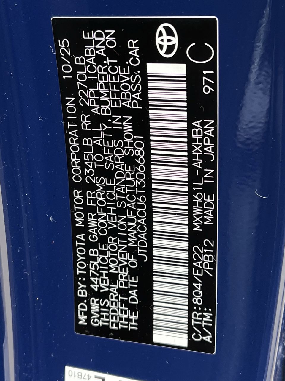 New 2026 Toyota Prius XSE Premium image 26