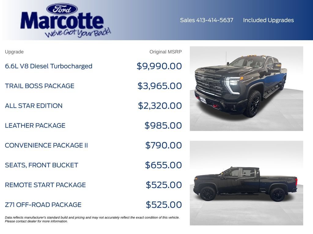 Used 2025 Chevrolet Silverado 2500 LT w/ Trail Boss Package AWD/4WD image 5