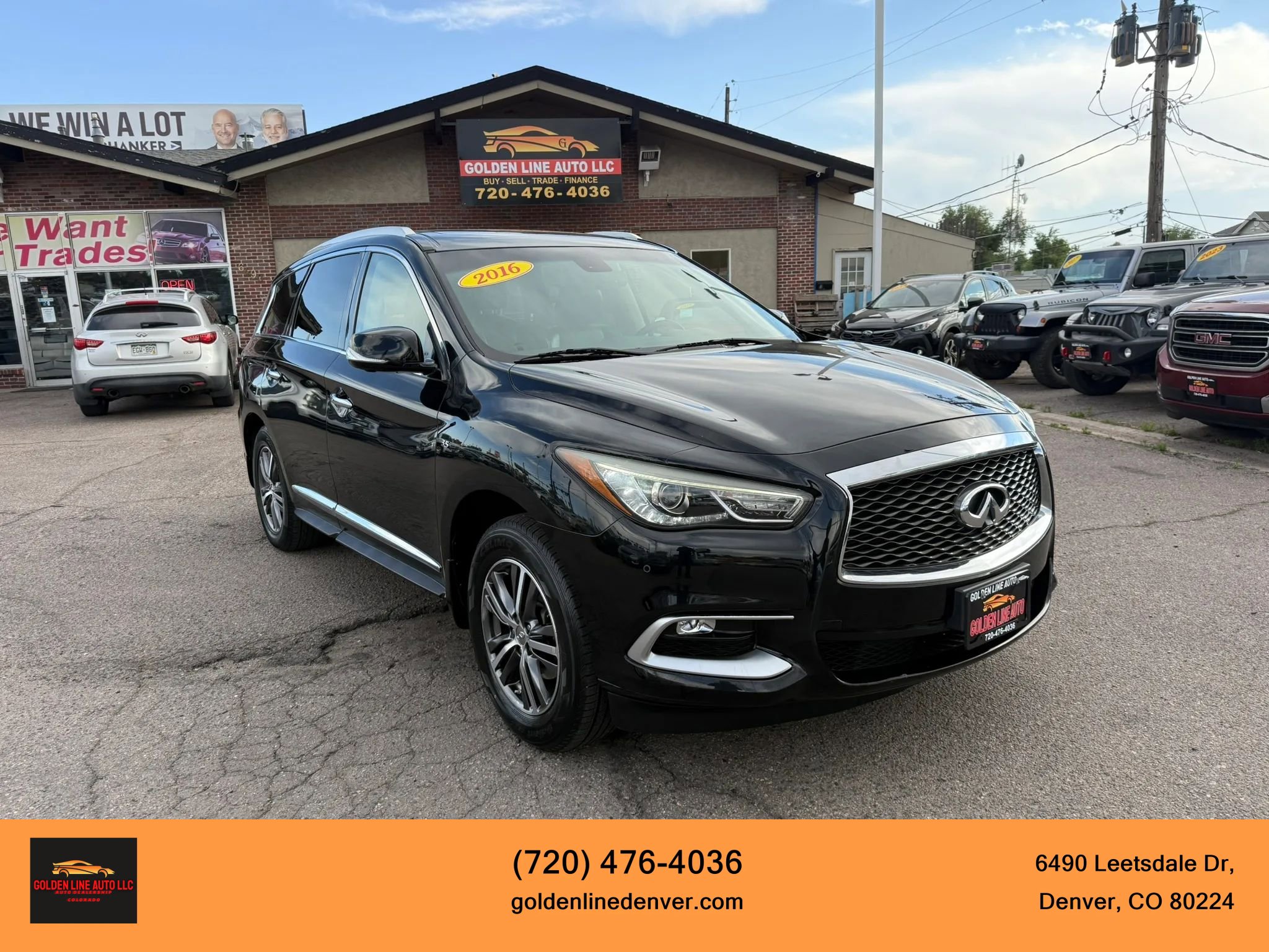 Used 2016 INFINITI QX60 Luxe w/ Premium Plus Package