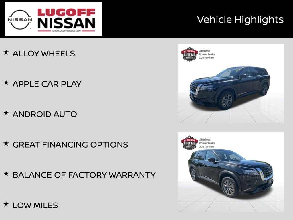 Certified 2024 Nissan Pathfinder S w/ Cargo Package image 3