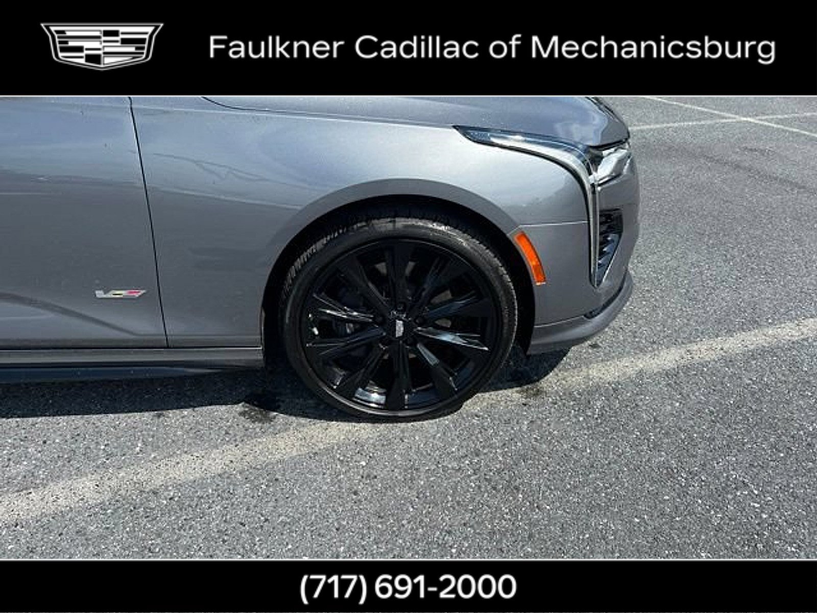 Used 2022 Cadillac CT4 V w/ LPO, ONYX Package AWD/4WD image 32