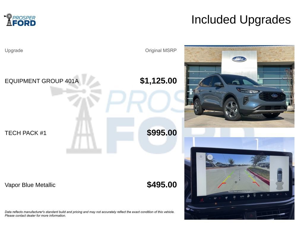 New 2026 Ford Escape ST-Line Select w/ Equipment Group 401A image 35