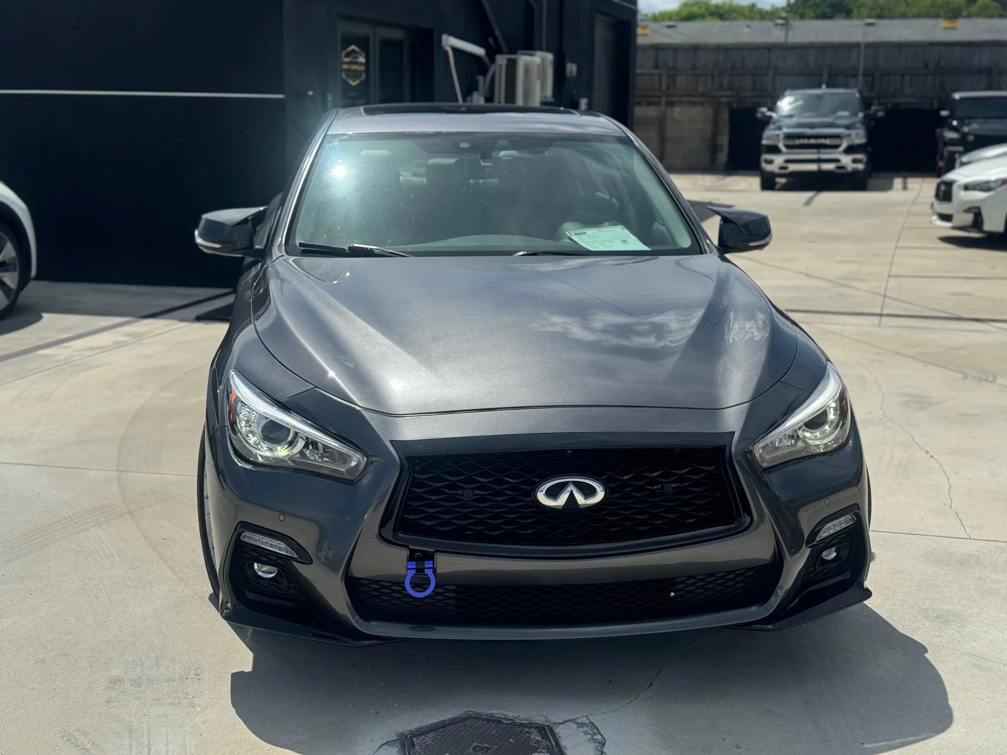Used 2021 INFINITI Q50 Luxe w/ Cargo Package image 2