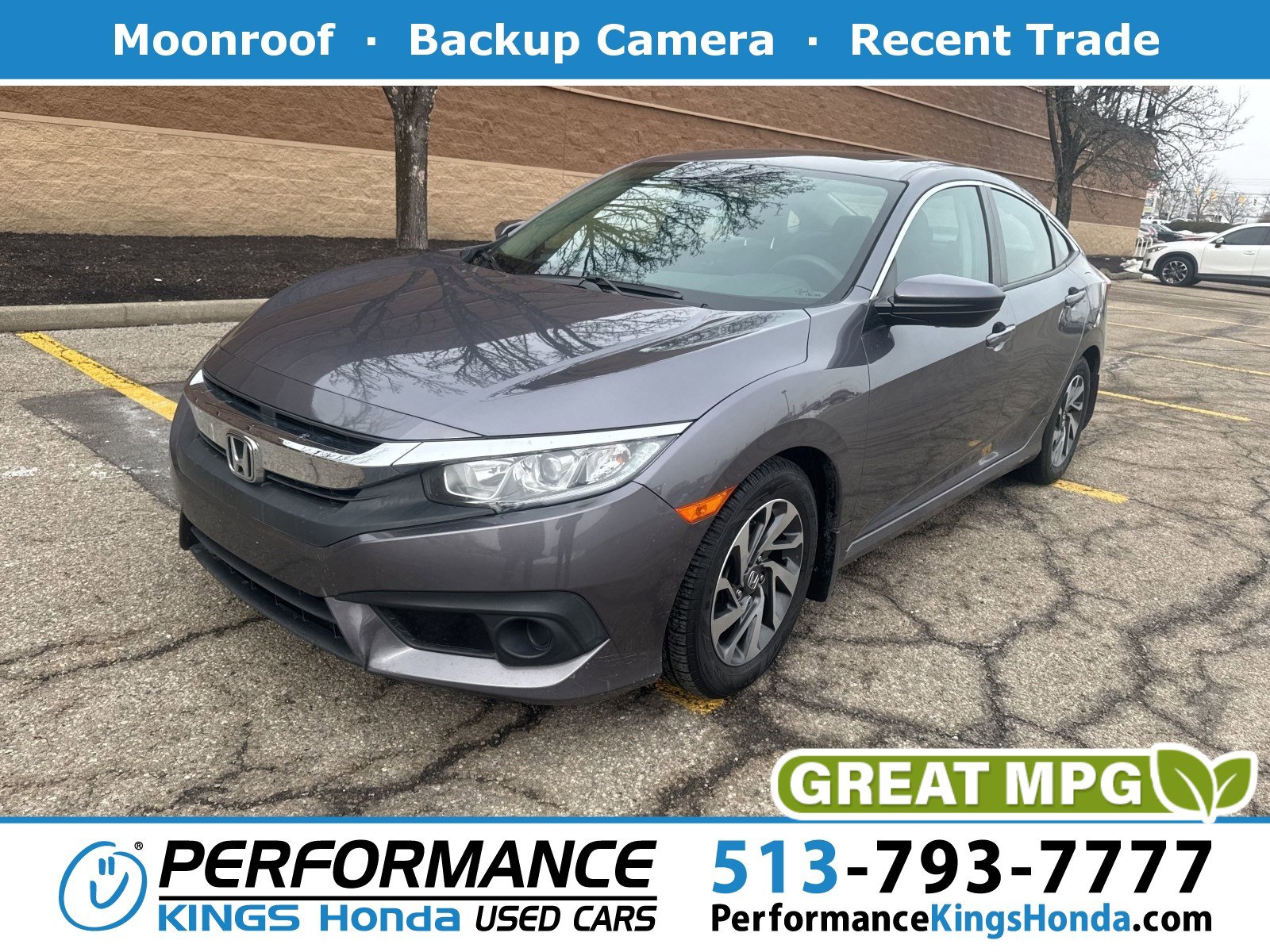 Used 2018 Honda Civic EX