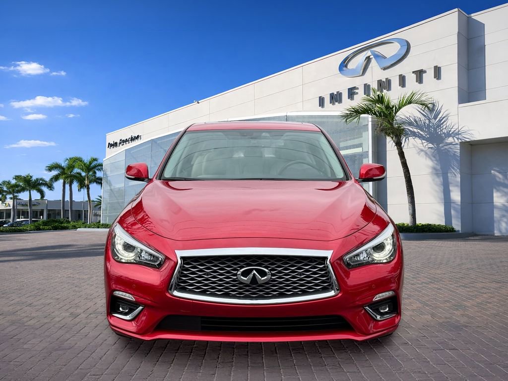 Used 2023 INFINITI Q50 Luxe w/ Cargo Package RWD video 2