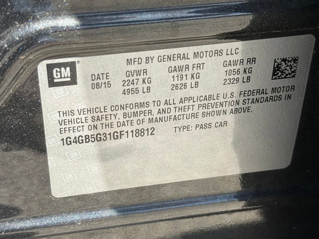 Used 2016 Buick LaCrosse Leather w/ Experience Buick Package FWD image 33