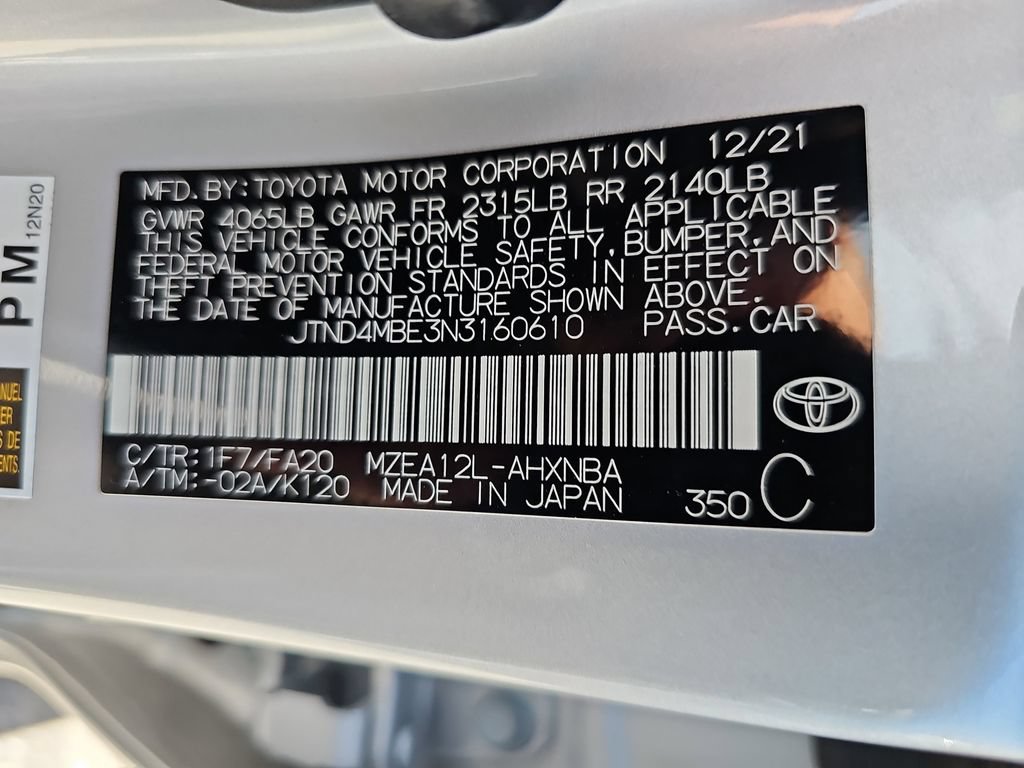 Used 2022 Toyota Corolla SE FWD image 23