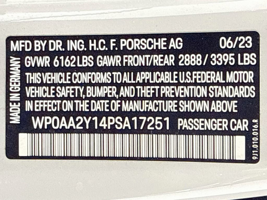 Certified 2023 Porsche Taycan RWD image 34