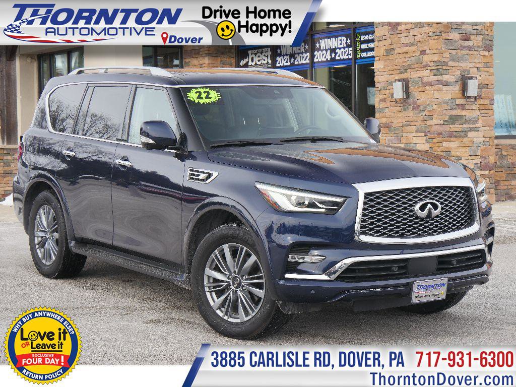 Used 2022 INFINITI QX80 Luxe w/ Cargo Package