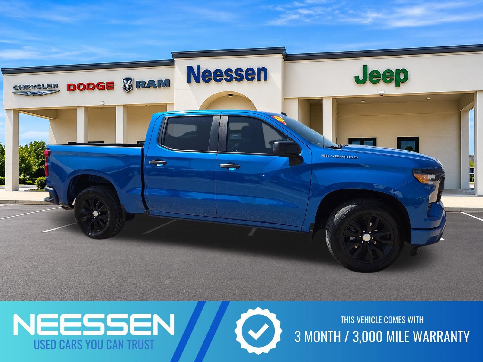 Used 2023 Chevrolet Silverado 1500 Custom RWD image 1