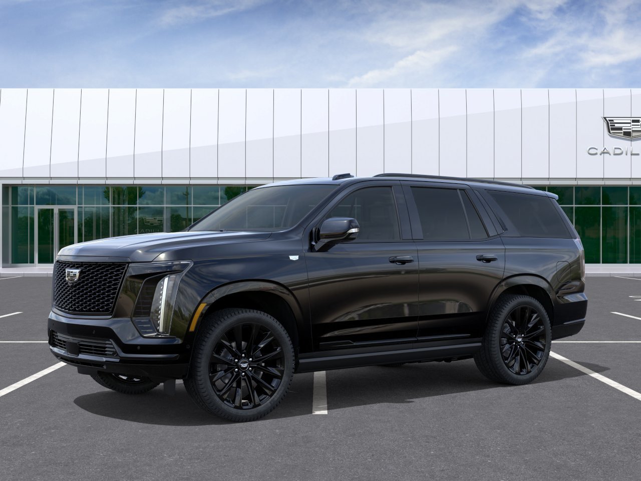 New 2026 Cadillac Escalade Platinum Sport w/ LPO, ONYX Package AWD/4WD image 2